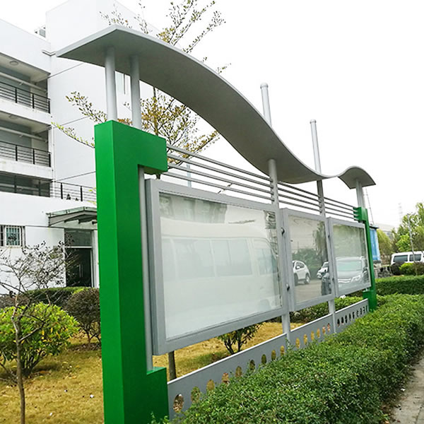 學校不銹鋼宣傳欄制作公司