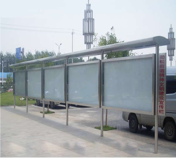 不銹鋼宣傳欄定制加工